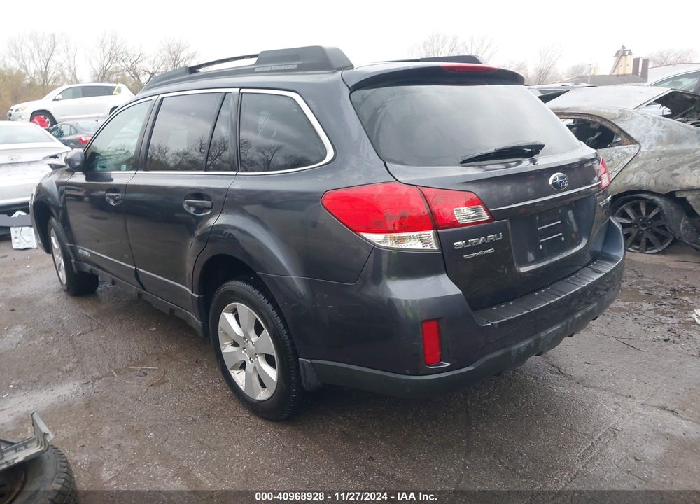 2011 SUBARU OUTBACK 2.5I PREMIUM VIN: 4S4BRCCC5B3370878