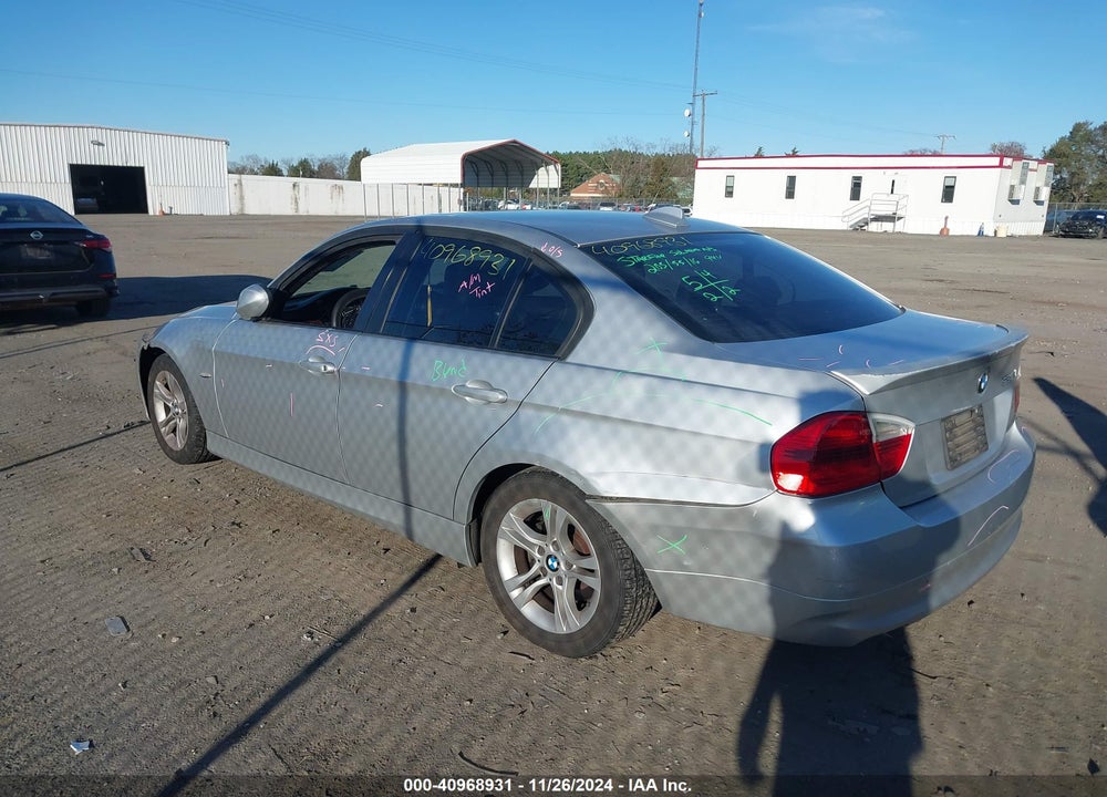 2008 BMW 328I VIN: WBAVA33558KX88234