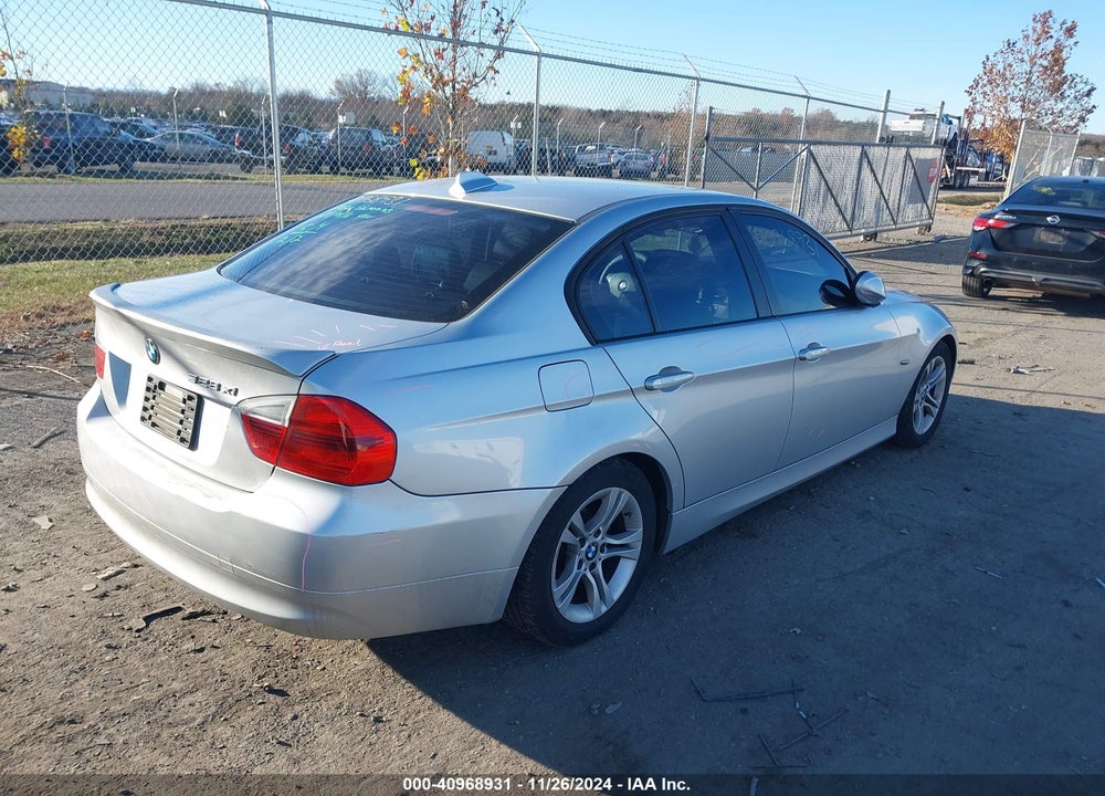 2008 BMW 328I VIN: WBAVA33558KX88234
