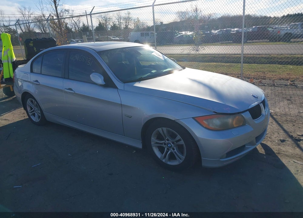 2008 BMW 328I VIN: WBAVA33558KX88234