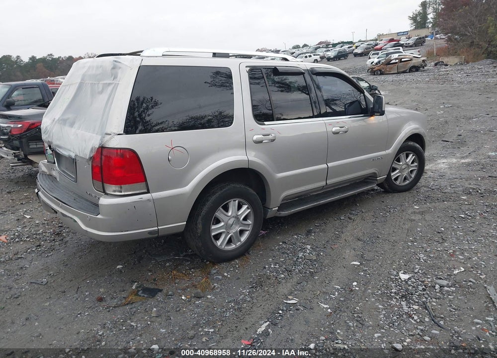 2004 LINCOLN AVIATOR VIN: 5LMEU88H74ZJ35814
