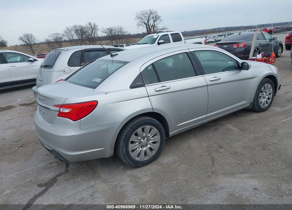 2012 CHRYSLER 200 LX VIN: 1C3CCBAB6CN170780