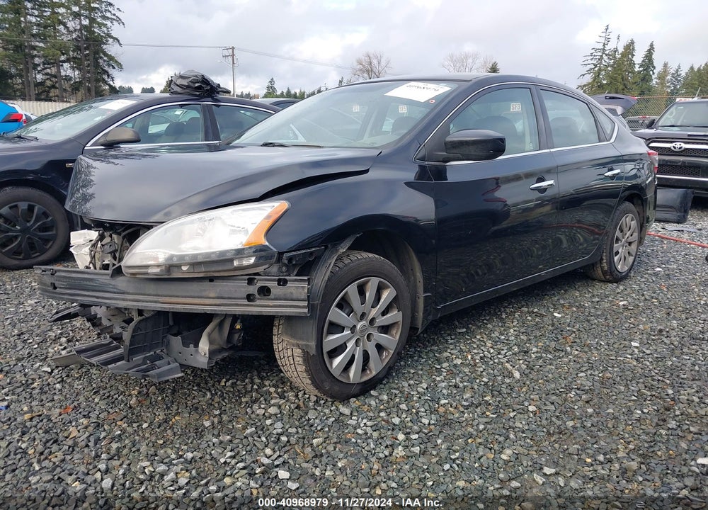 2015 NISSAN SENTRA S VIN: 3N1AB7AP8FY261896