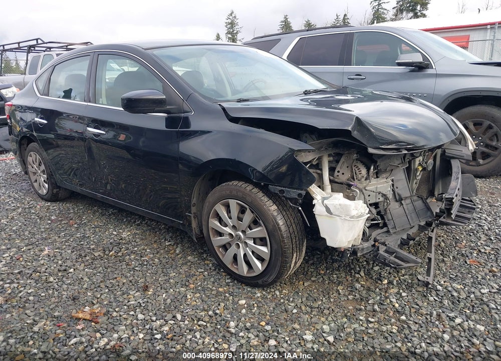 2015 NISSAN SENTRA S VIN: 3N1AB7AP8FY261896