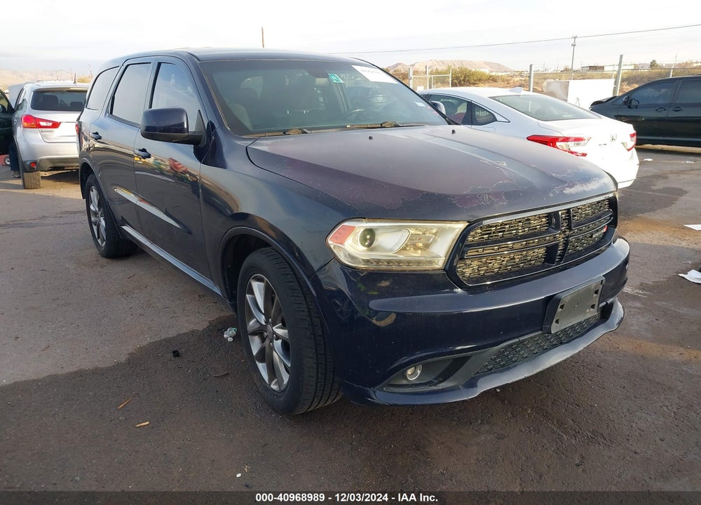 2014 DODGE DURANGO SXT VIN: 1C4RDHAG5EC405329