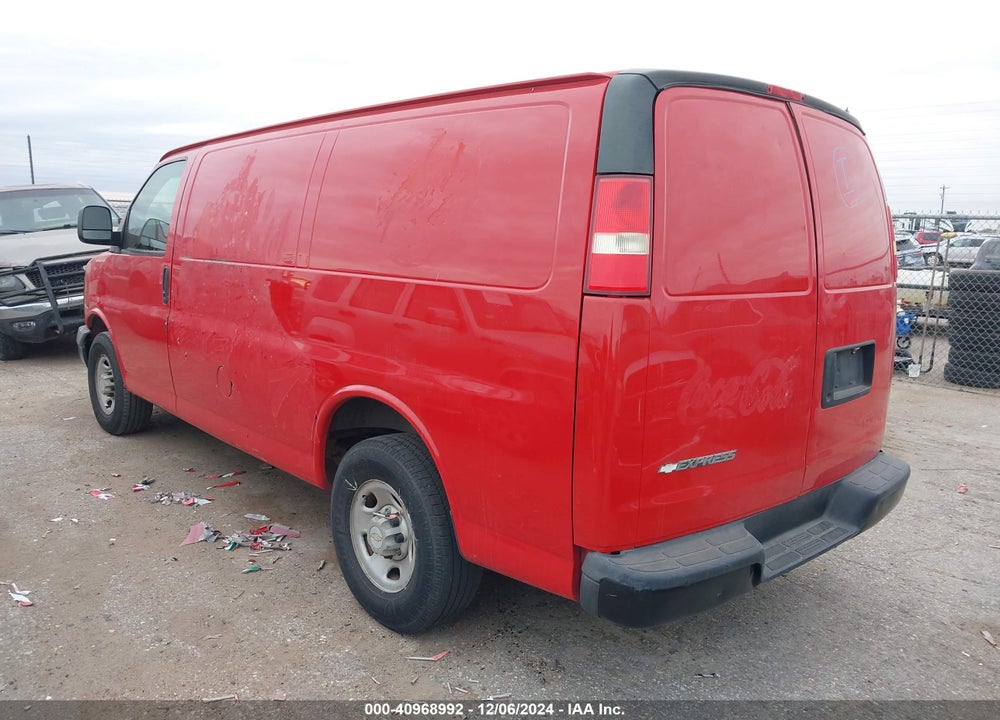 2009 CHEVROLET EXPRESS 3500 WORK VAN VIN: 1GCHG35K691172888