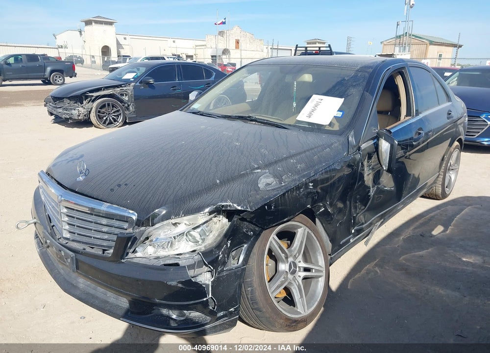 2008 MERCEDES-BENZ C VIN: WDDGF54X78F146203