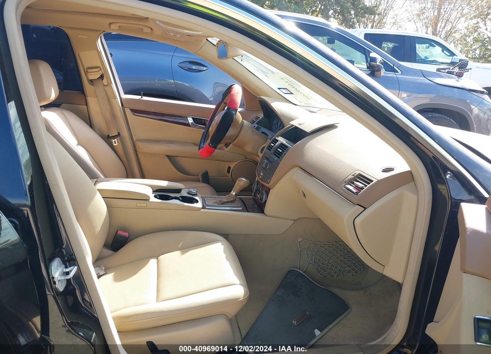 2008 MERCEDES-BENZ C VIN: WDDGF54X78F146203