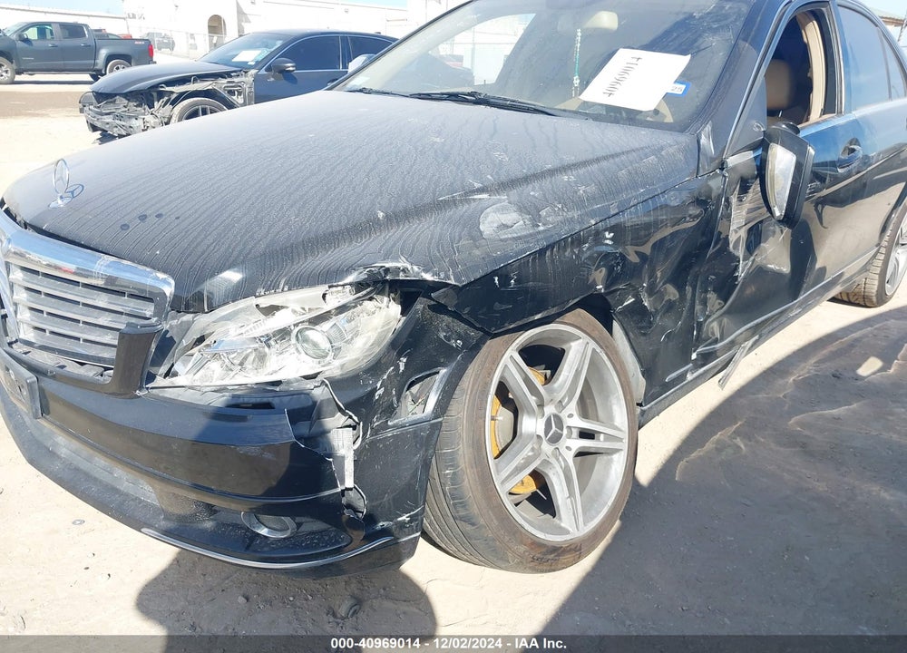 2008 MERCEDES-BENZ C VIN: WDDGF54X78F146203