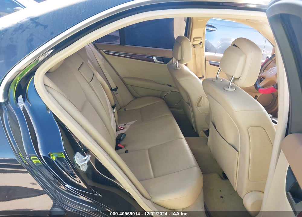 2008 MERCEDES-BENZ C VIN: WDDGF54X78F146203