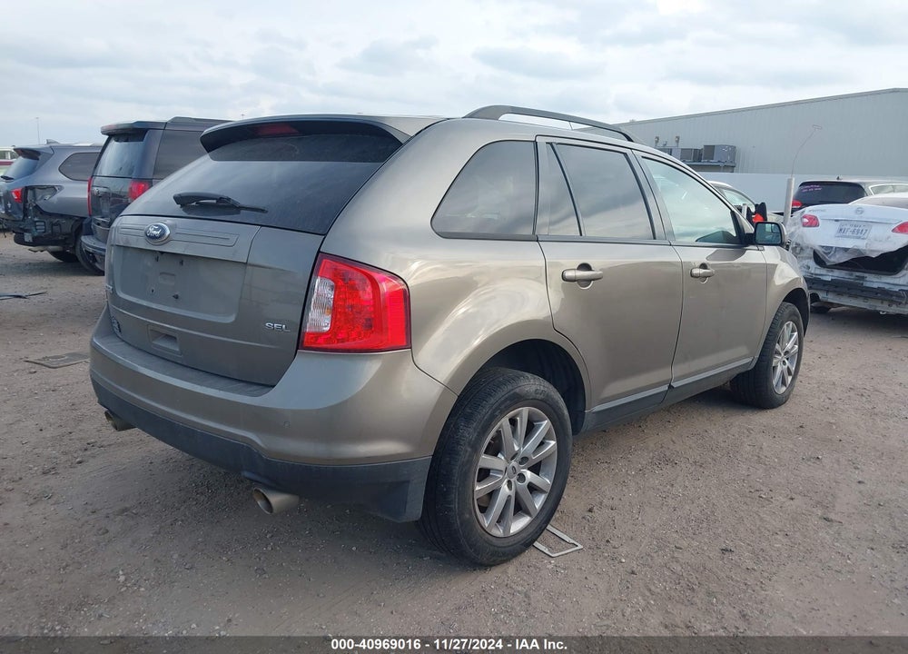 2014 FORD EDGE SEL VIN: 2FMDK3JCXEBA65414