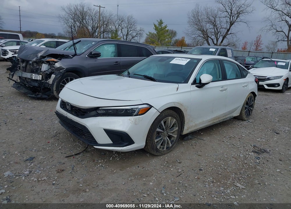 2022 HONDA CIVIC EX-L VIN: 19XFL1H76NE001239