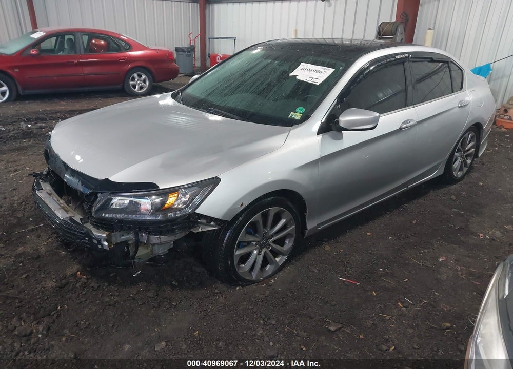 2013 HONDA ACCORD SPORT VIN: 1HGCR2F51DA134423