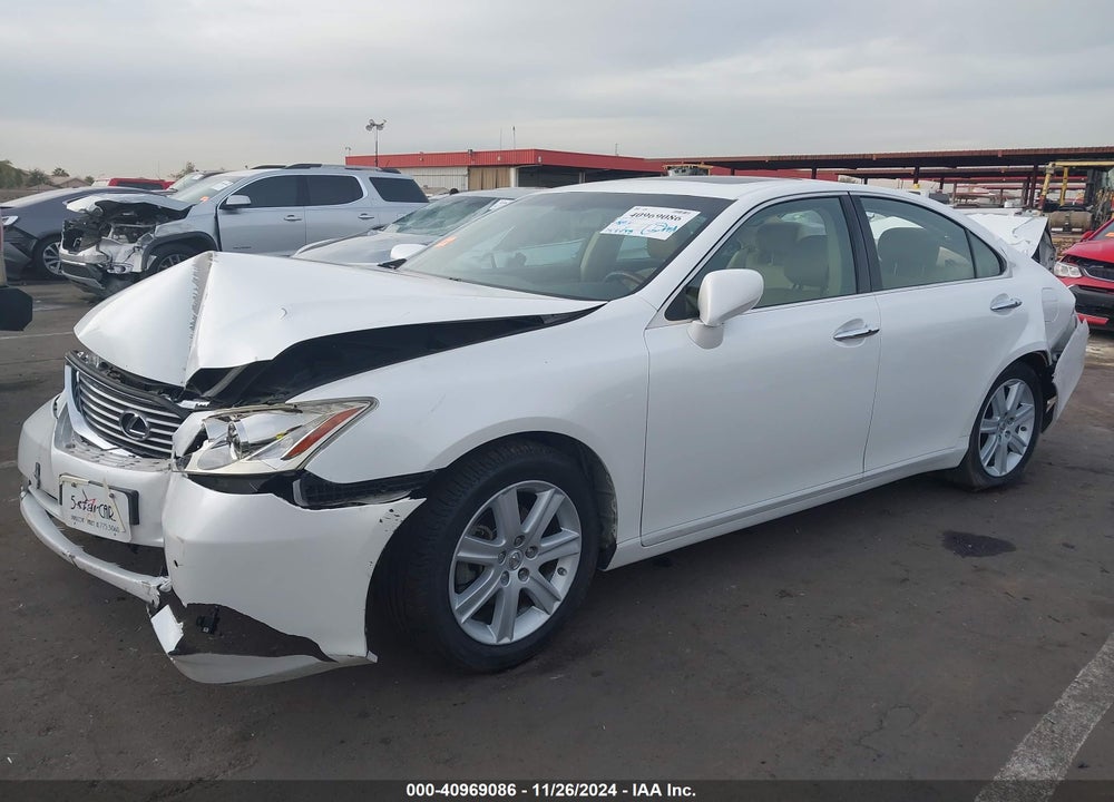 2008 LEXUS ES 350 VIN: JTHBJ46G182242909