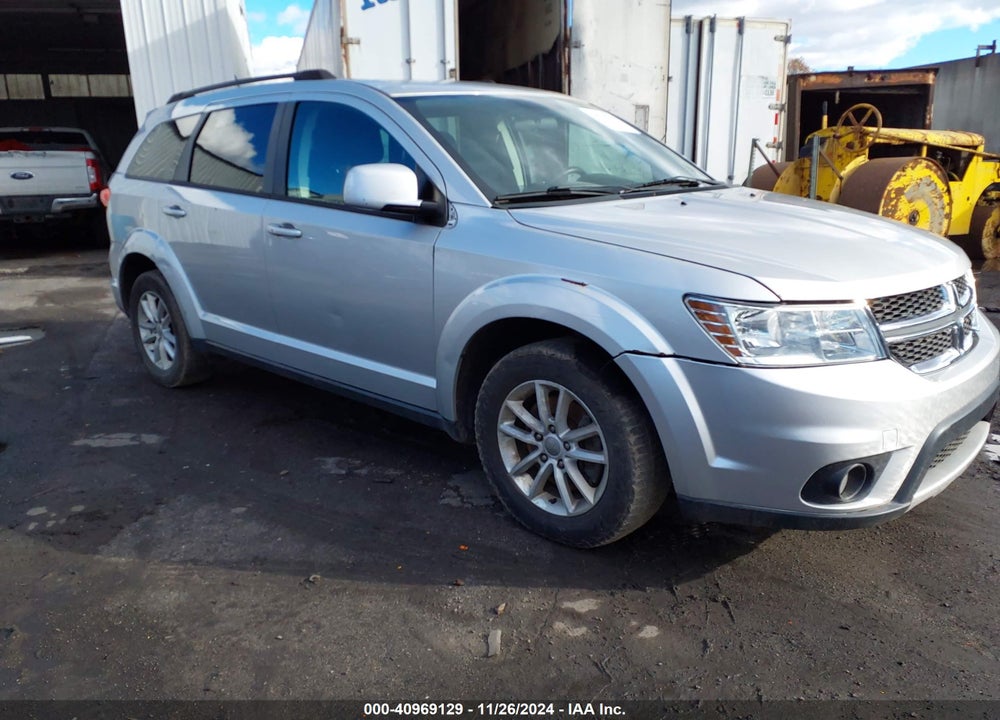 2013 DODGE JOURNEY SXT VIN: 3C4PDCBG2DT650407