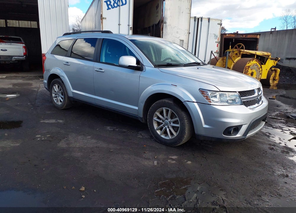 2013 DODGE JOURNEY SXT VIN: 3C4PDCBG2DT650407