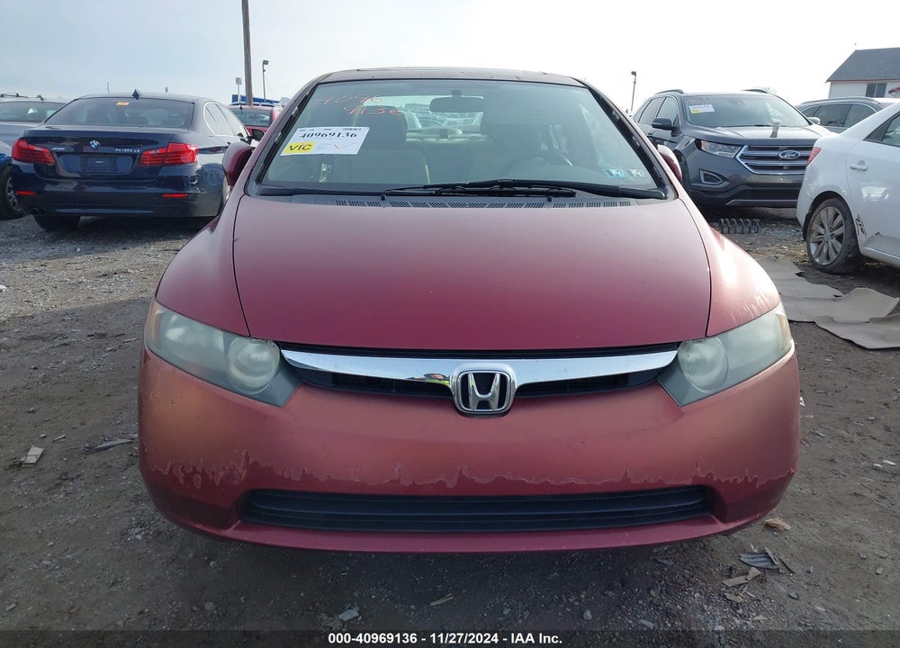 2006 HONDA CIVIC EX VIN: 1HGFA16876L037940