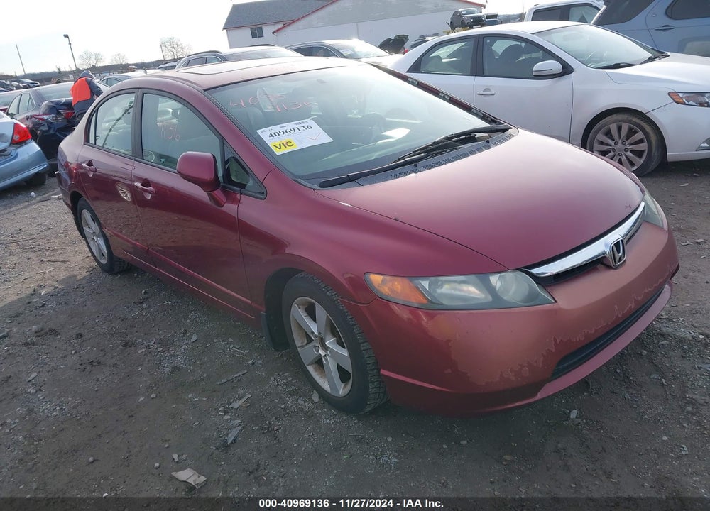 2006 HONDA CIVIC EX VIN: 1HGFA16876L037940