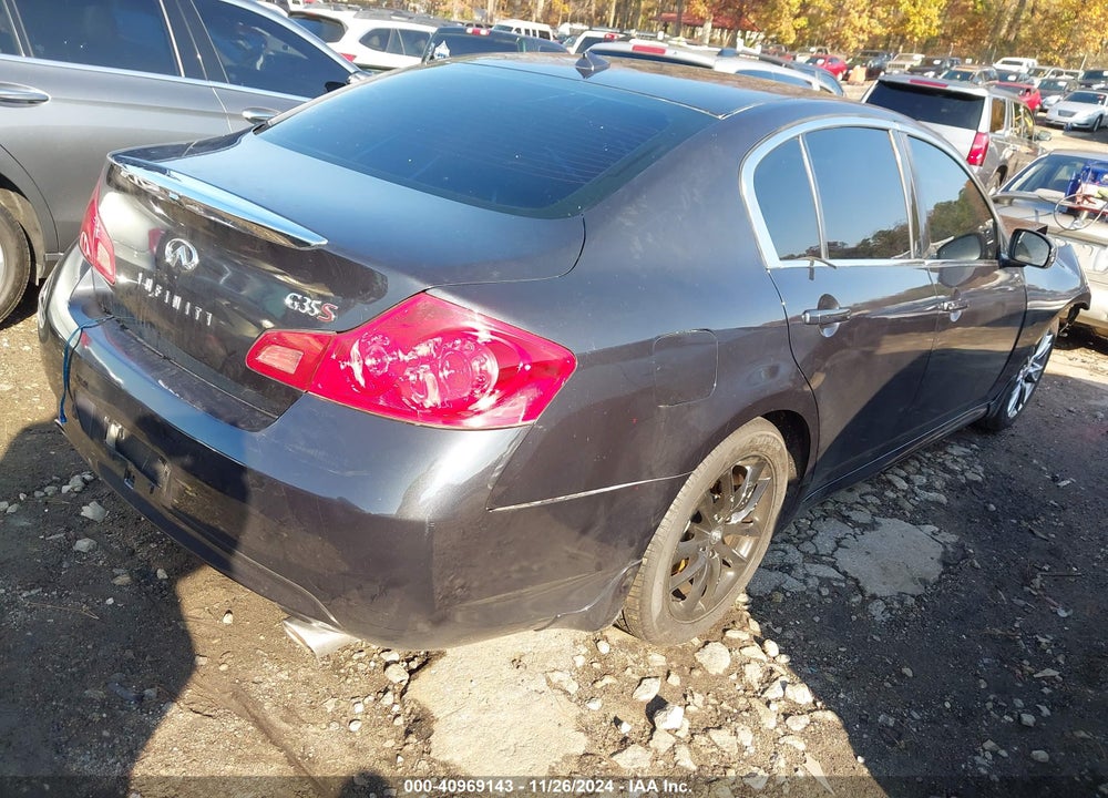 2007 INFINITI G35 SPORT VIN: JNKBV61E97M725735
