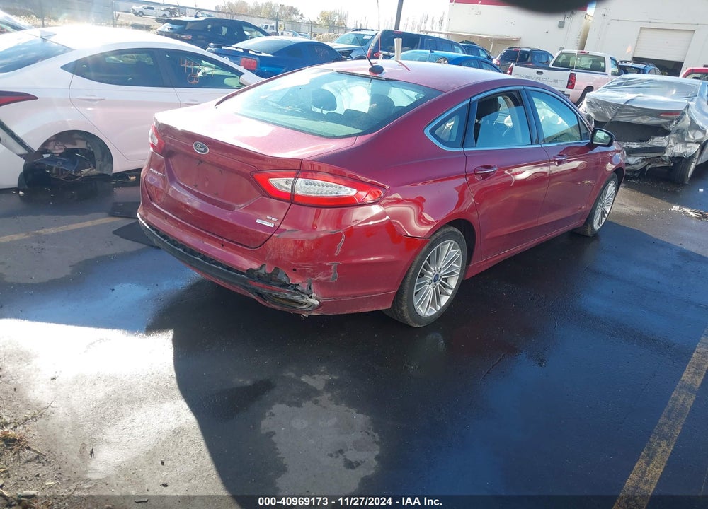 2015 FORD FUSION SE VIN: 3FA6P0H91FR227110