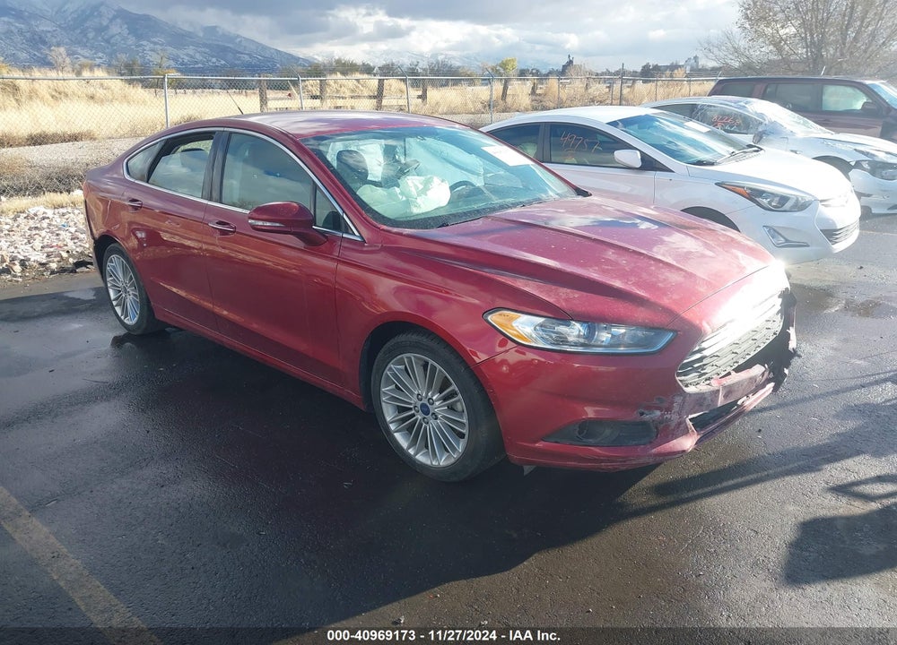 2015 FORD FUSION SE VIN: 3FA6P0H91FR227110