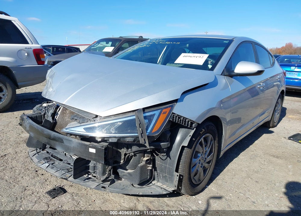 2019 HYUNDAI ELANTRA VIN: KMHD74LF0KU759128