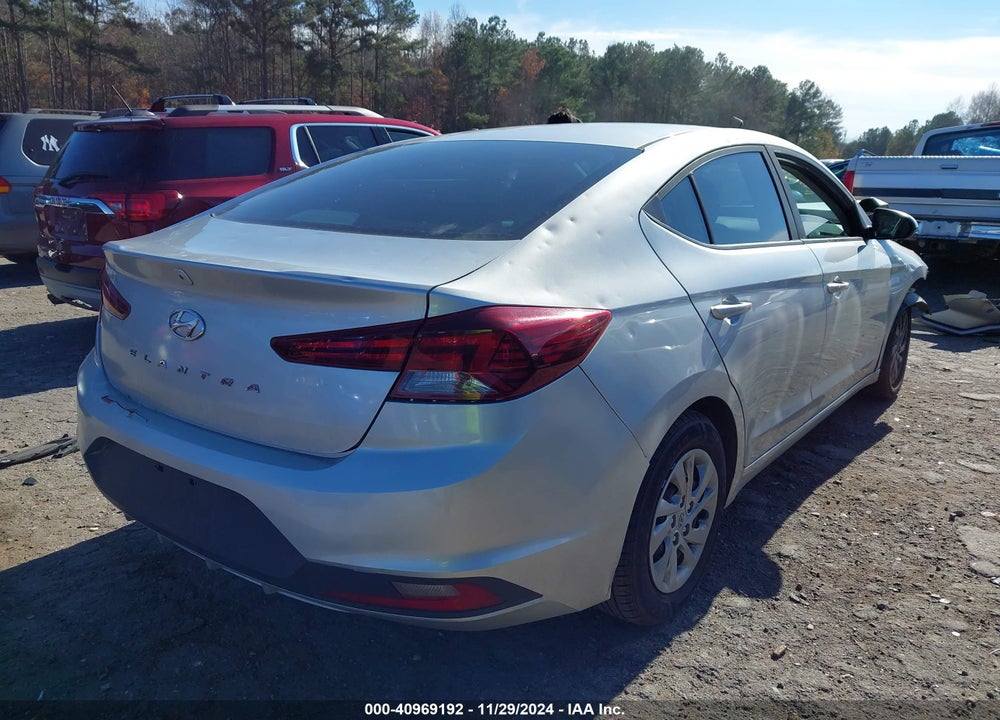 2019 HYUNDAI ELANTRA VIN: KMHD74LF0KU759128