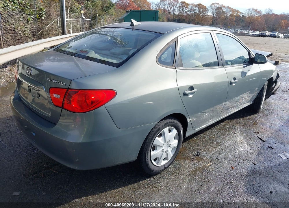 2010 HYUNDAI ELANTRA GLS VIN: KMHDU4AD8AU861267