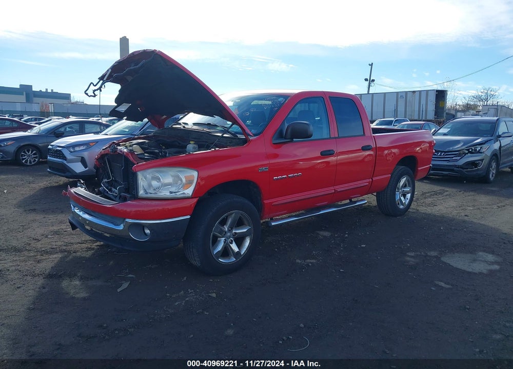 2007 DODGE RAM 1500 SLT/TRX4 OFF ROAD/SPORT VIN: 1D7HU18267J511063