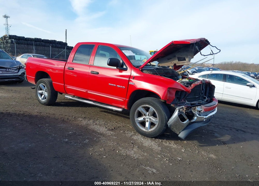 2007 DODGE RAM 1500 SLT/TRX4 OFF ROAD/SPORT VIN: 1D7HU18267J511063
