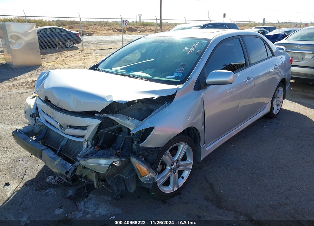 2013 TOYOTA COROLLA S VIN: 5YFBU4EE7DP151566