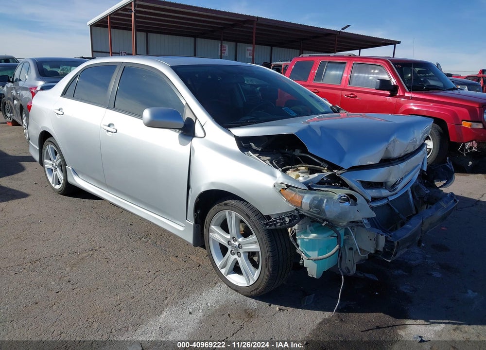 2013 TOYOTA COROLLA S VIN: 5YFBU4EE7DP151566