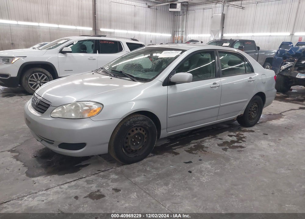 2007 TOYOTA COROLLA LE VIN: JTDBR32E370119020