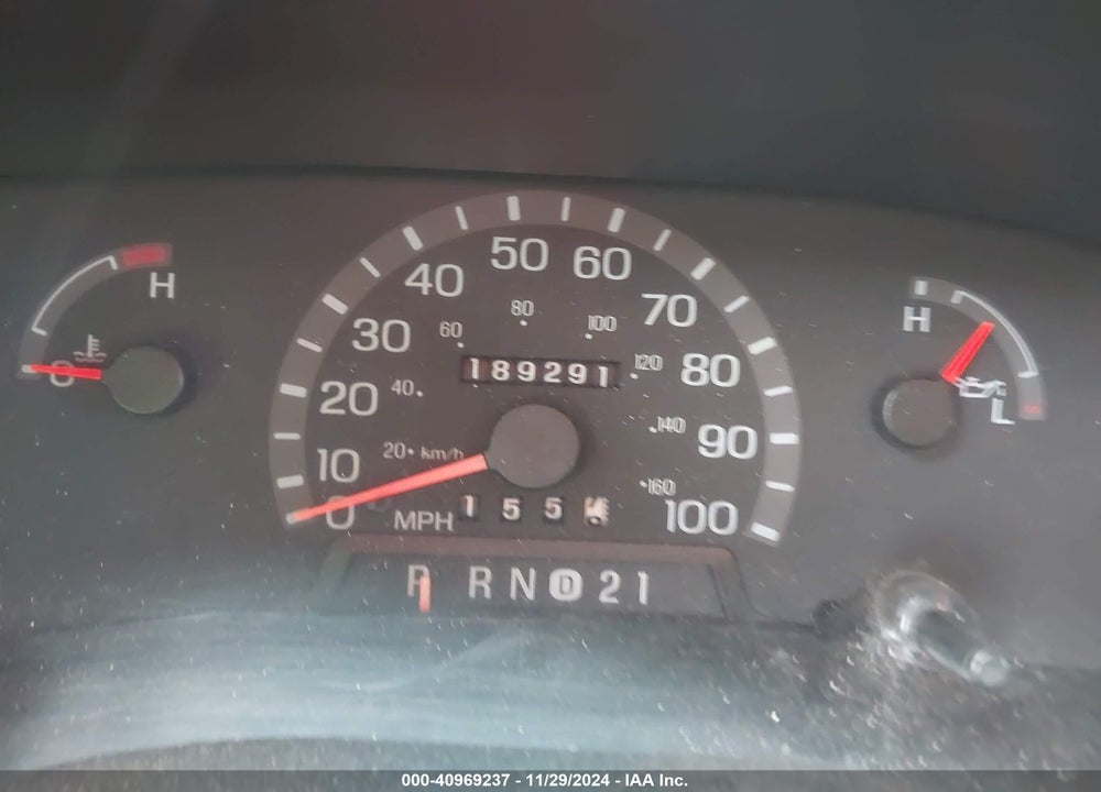 2002 FORD E-350 SUPER DUTY COMMERCIAL/RECREATIONAL VIN: 1FTSS34L02HA39622