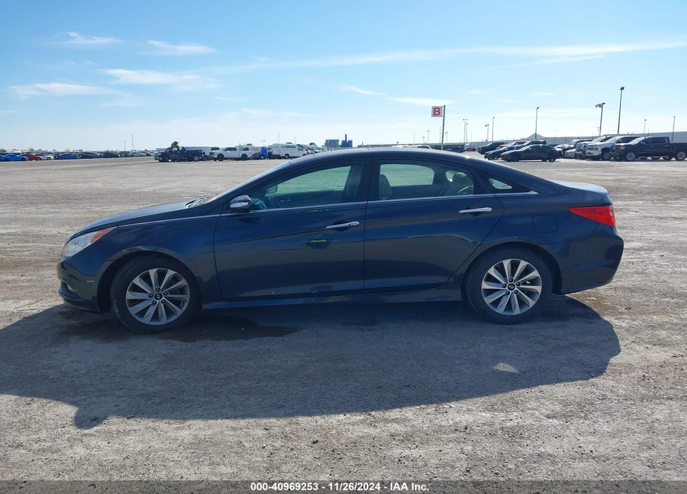 2014 HYUNDAI SONATA LIMITED 2.0T VIN: 5NPEC4AB0EH898159