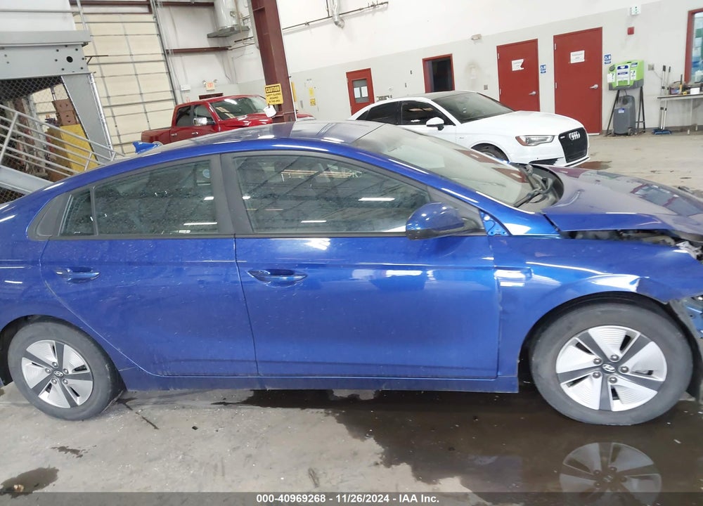 2019 HYUNDAI IONIQ HYBRID BLUE VIN: KMHC65LCXKU167763