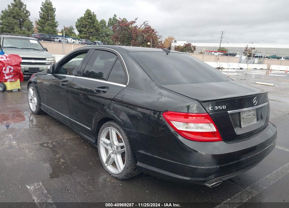 2008 MERCEDES-BENZ C 350 SPORT VIN: WDDGF56X58F043875