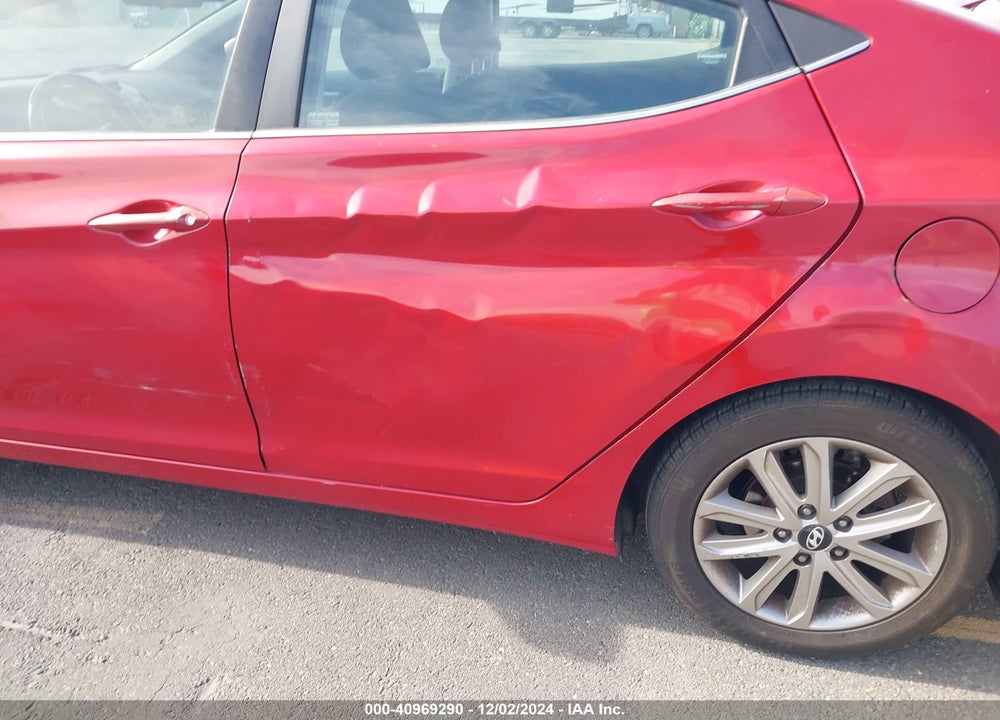 2015 HYUNDAI ELANTRA SE VIN: KMHDH4AE6FU446758