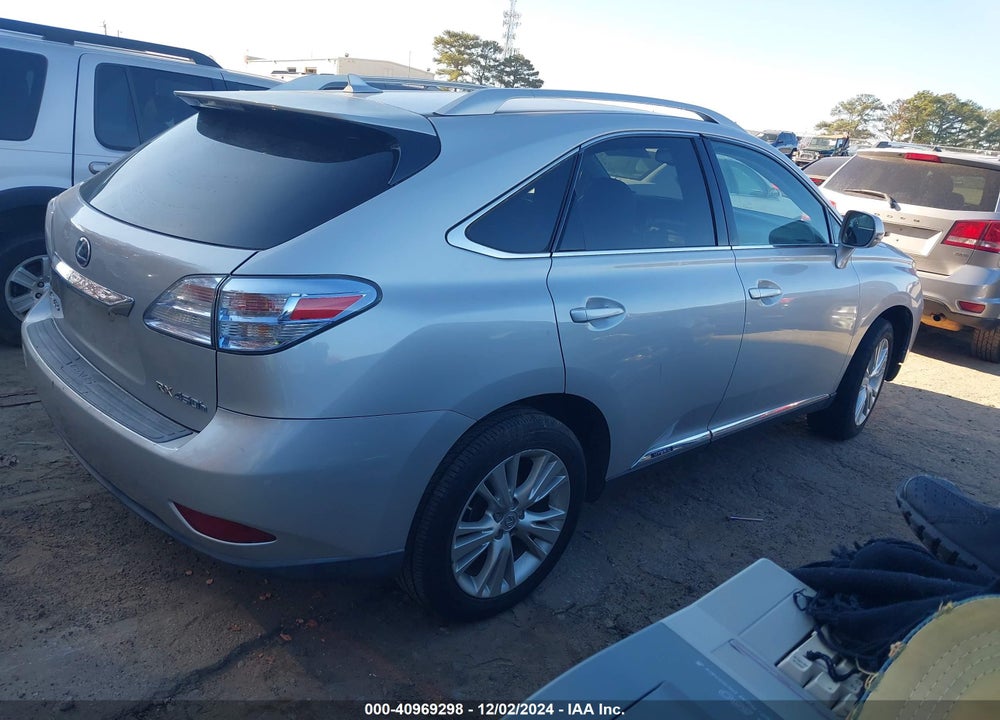 2010 LEXUS RX 450H VIN: JTJBC1BA0A2008260