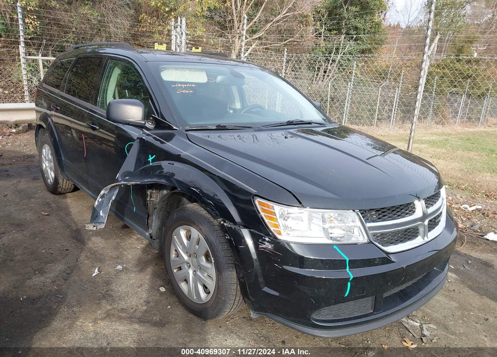 2019 DODGE JOURNEY SE VALUE PACKAGE VIN: 3C4PDCAB9KT861672