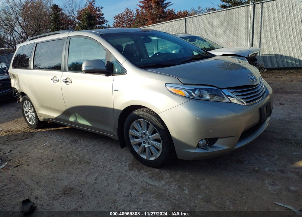 2016 TOYOTA SIENNA LIMITED PREMIUM 7 PASSENGER VIN: 5TDDK3DC2GS136042