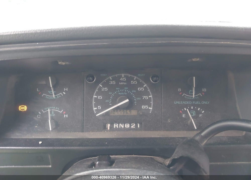 1995 FORD ECONOLINE E350 CUTAWAY VAN VIN: 1FDKE30H0SHC08638