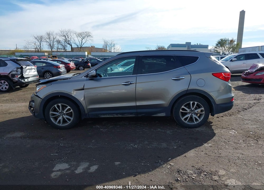 2014 HYUNDAI SANTA FE SPORT 2.0L TURBO VIN: 5XYZUDLA7EG141611