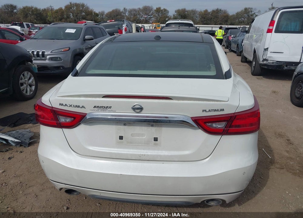 2017 NISSAN MAXIMA 3.5 PLATINUM VIN: 1N4AA6APXHC402379