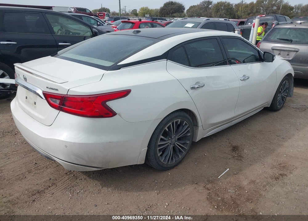 2017 NISSAN MAXIMA 3.5 PLATINUM VIN: 1N4AA6APXHC402379