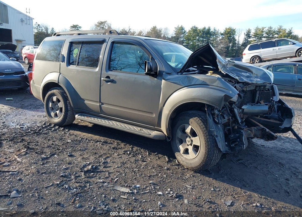 2008 NISSAN PATHFINDER S VIN: 5N1AR18B48C649635