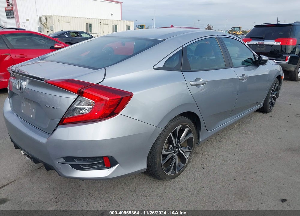 2019 HONDA CIVIC VIN: 19XFC2F83KE209625