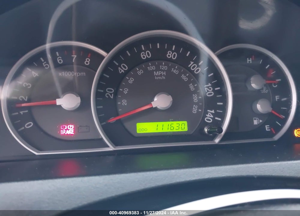 2007 KIA SORENTO LX VIN: KNDJC736675742355