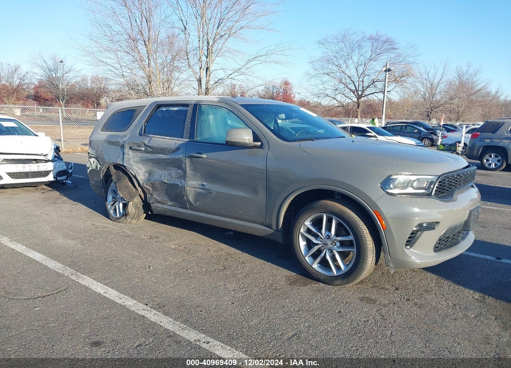 2022 DODGE DURANGO GT AWD VIN: 1C4RDJDG9NC215908