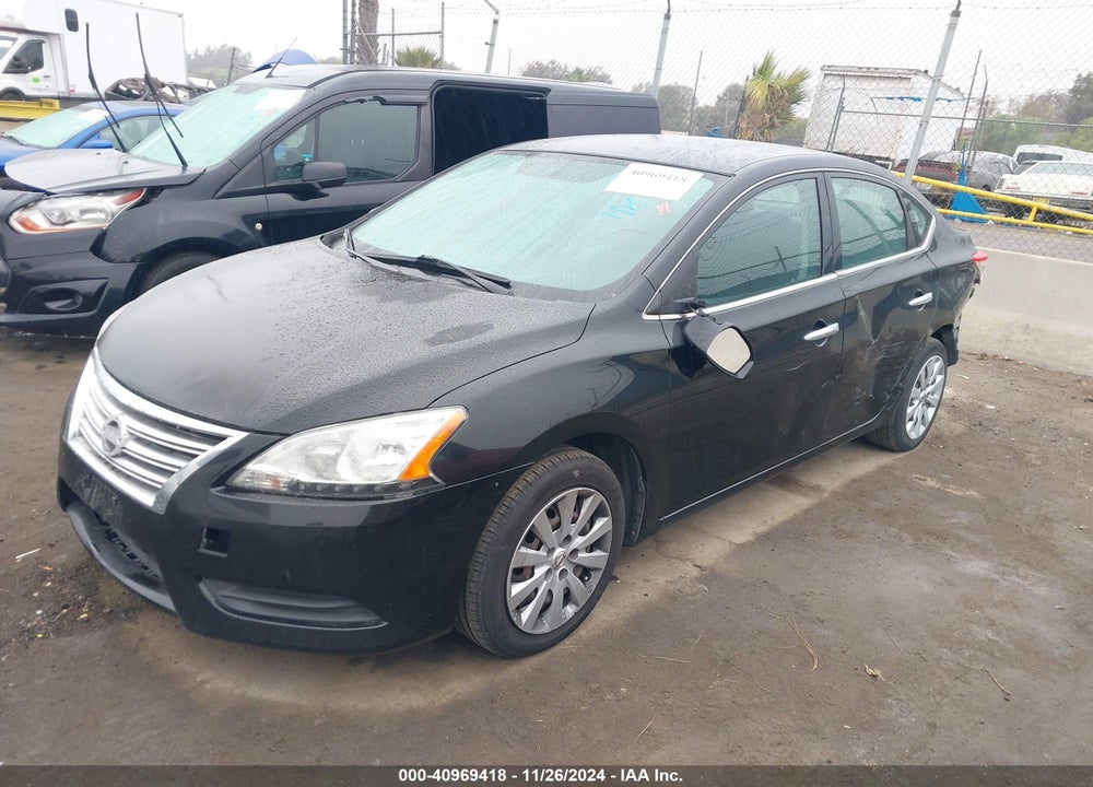 2014 NISSAN SENTRA SV VIN: 3N1AB7AP4EY257231